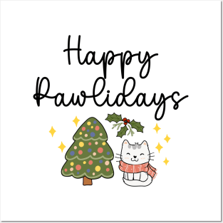 Happy Pawlidays Posters and Art